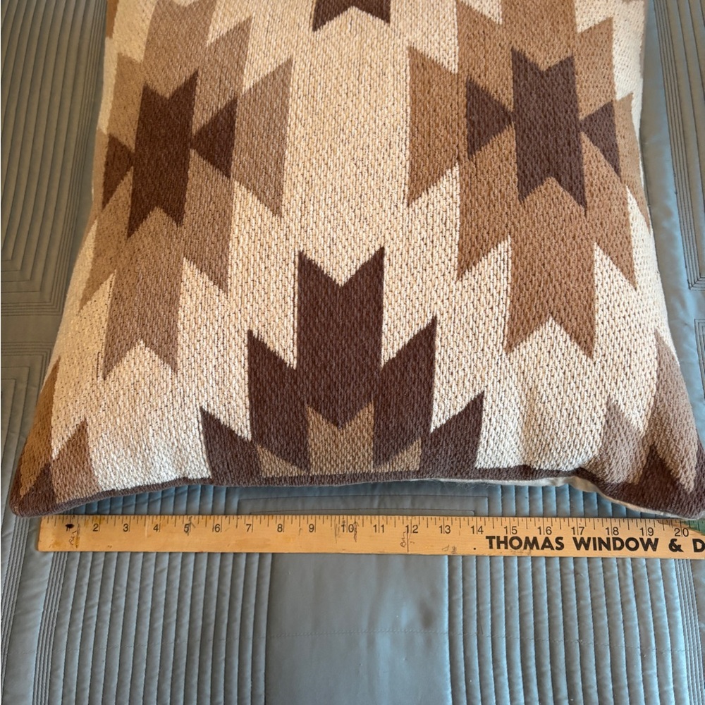 Southwestern Geometric Knit throw pillow COVER
